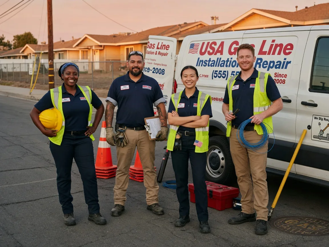 Gas Line Installation company in Kersey, PA